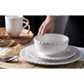 Conjunto de cena de porcelana al porcelano al por mayor de estilo nuevo estilo